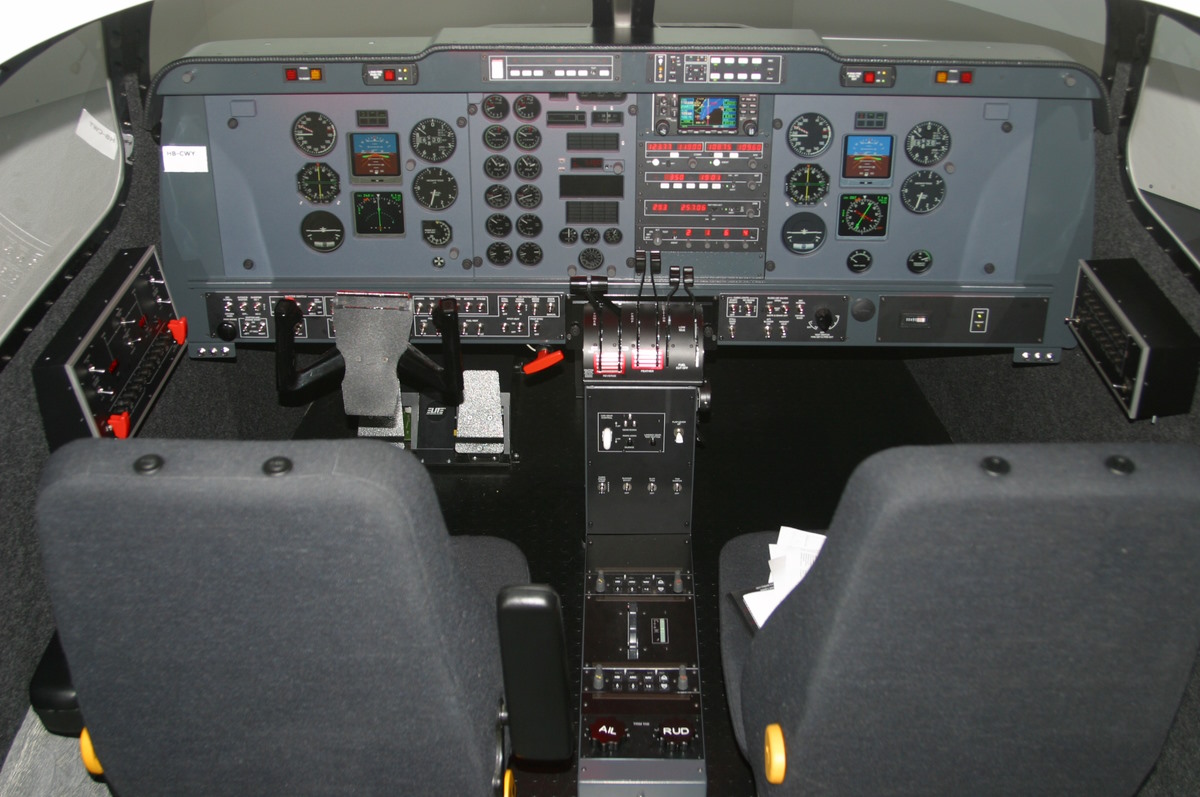 Cockpit King Air